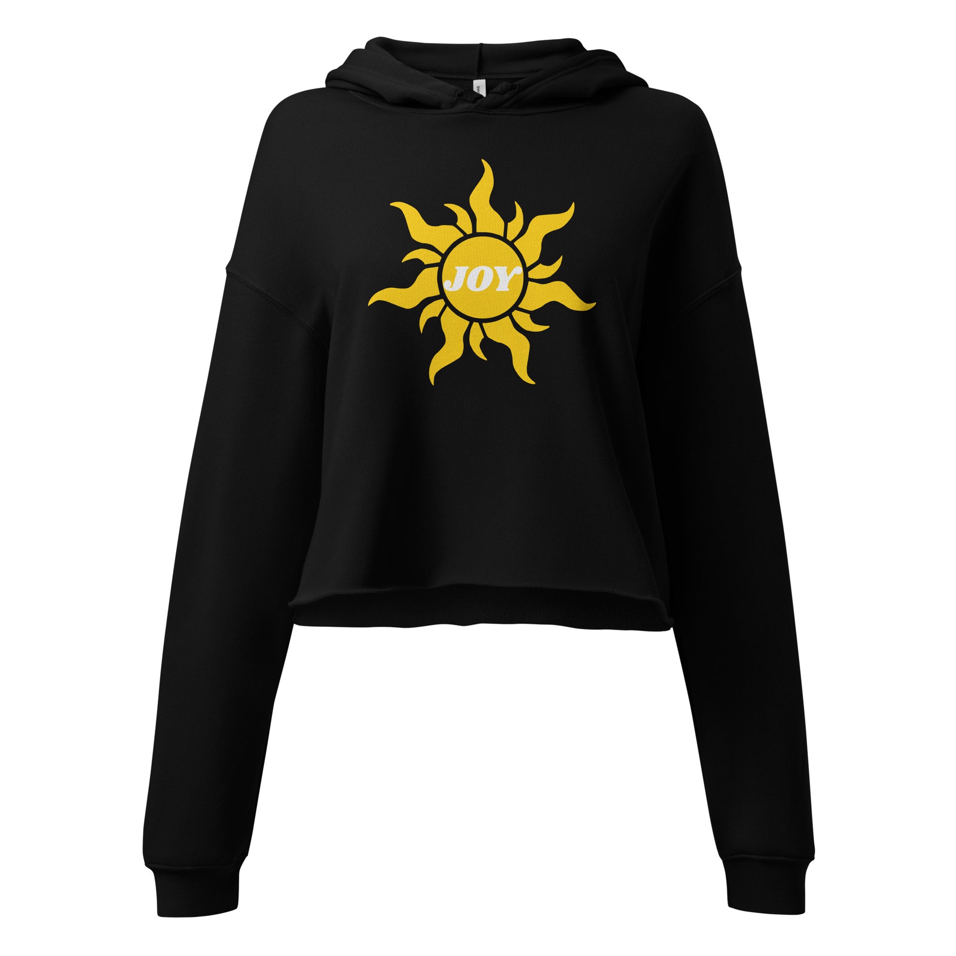 Joy Inspirational Women's Crop Top Hoodie