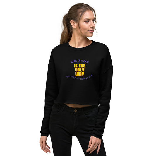 Motivational Crop Sweatshirt