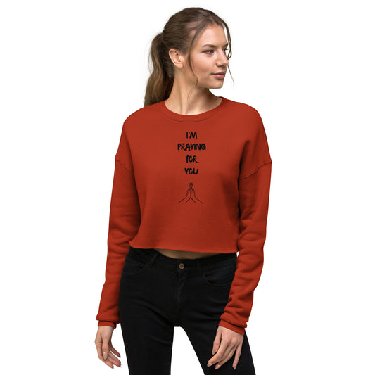 Inspirational Crop Sweatshirt