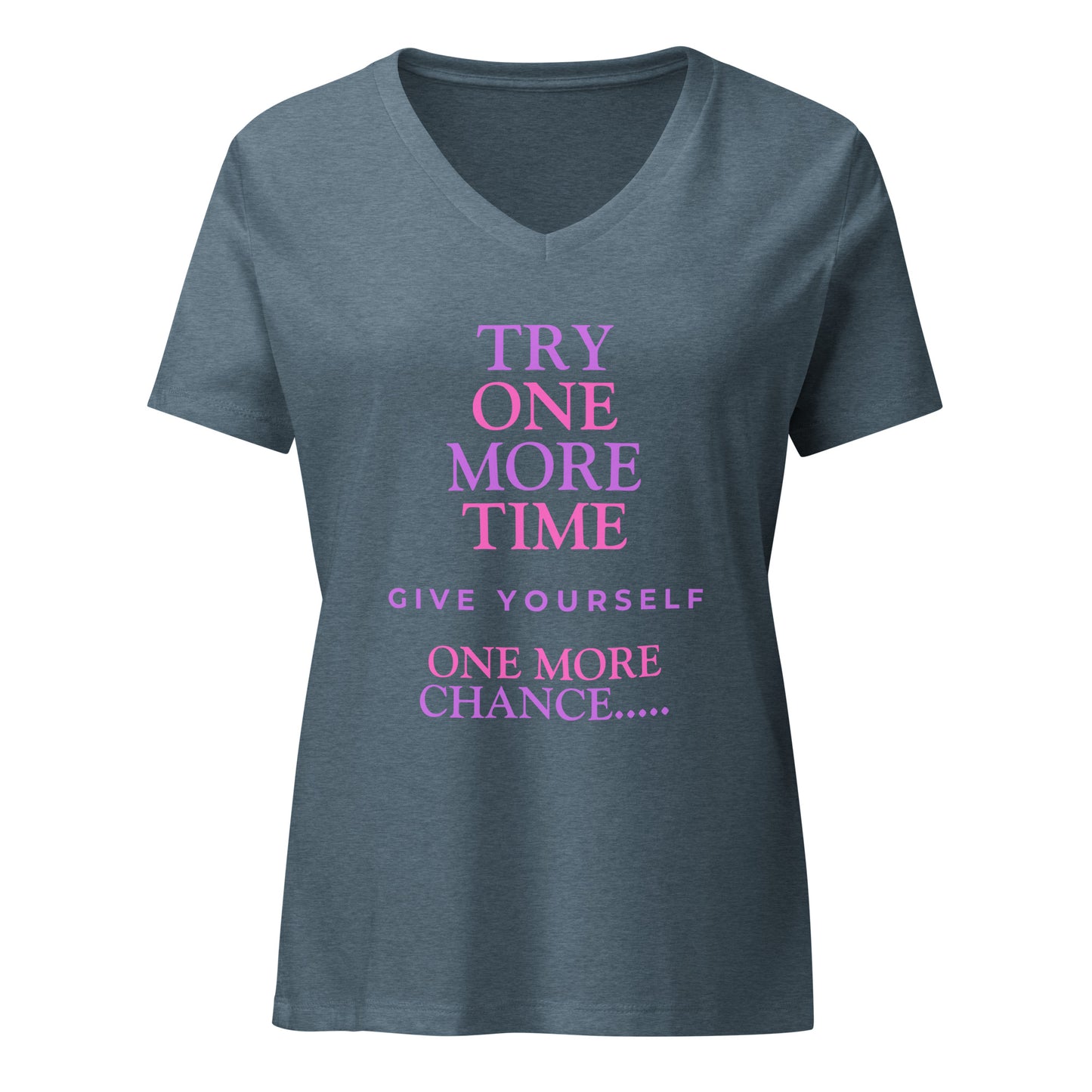 Inspirational Women’s relaxed V-Neck T Shirt