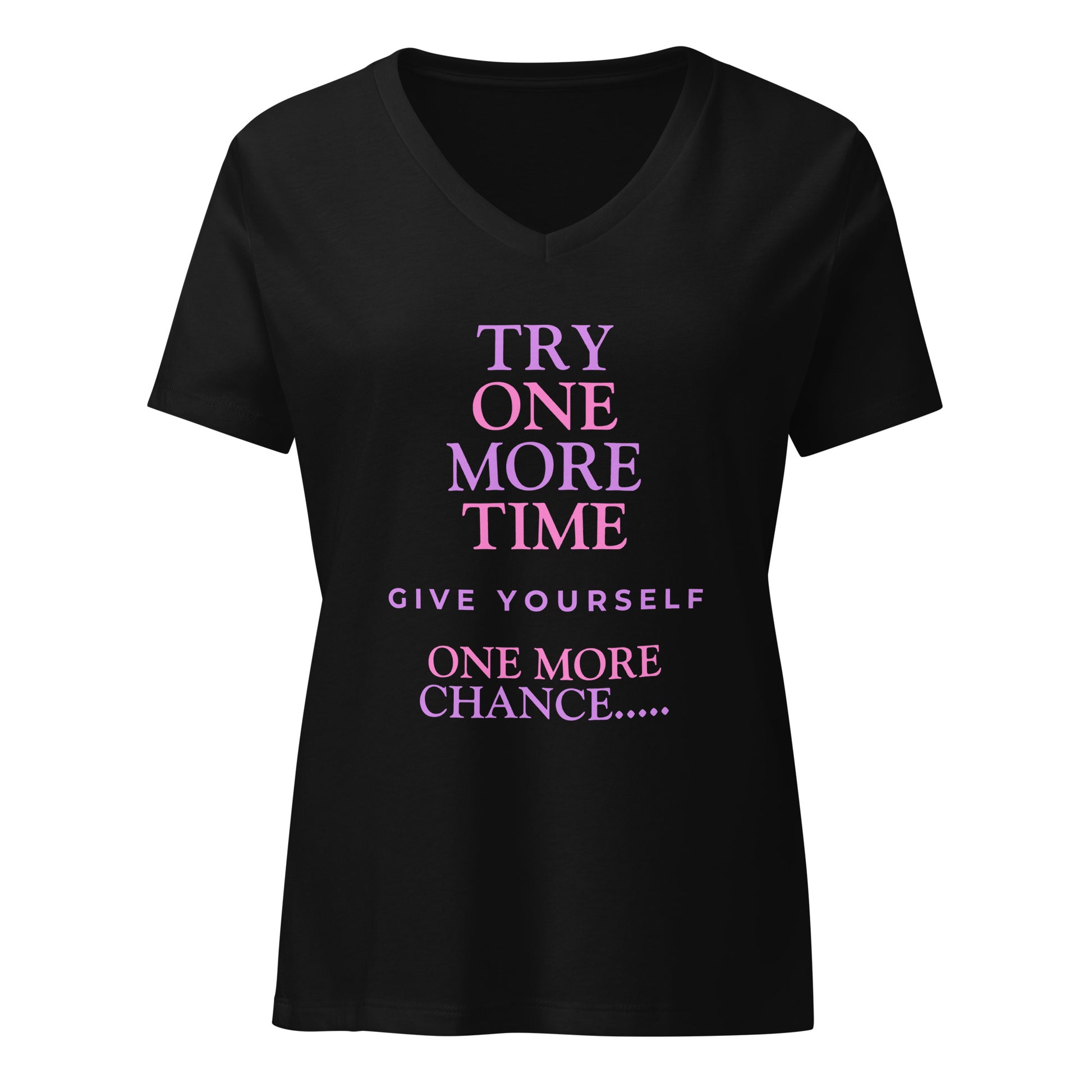 Inspirational Women’s relaxed V-Neck T Shirt