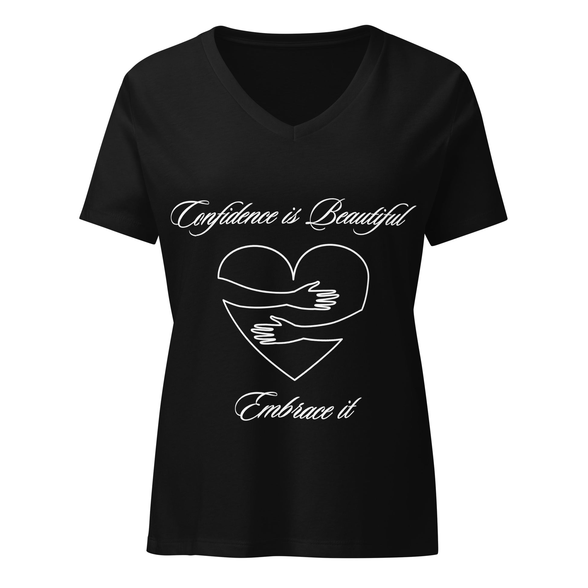 Inspirational Women’s relaxed V-Neck T Shirt