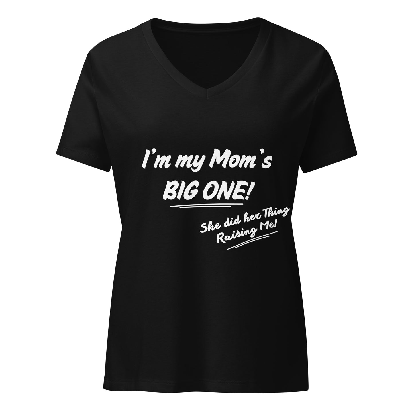 Mother's Day Inspirational Women's relaxed V-Neck T Shirt